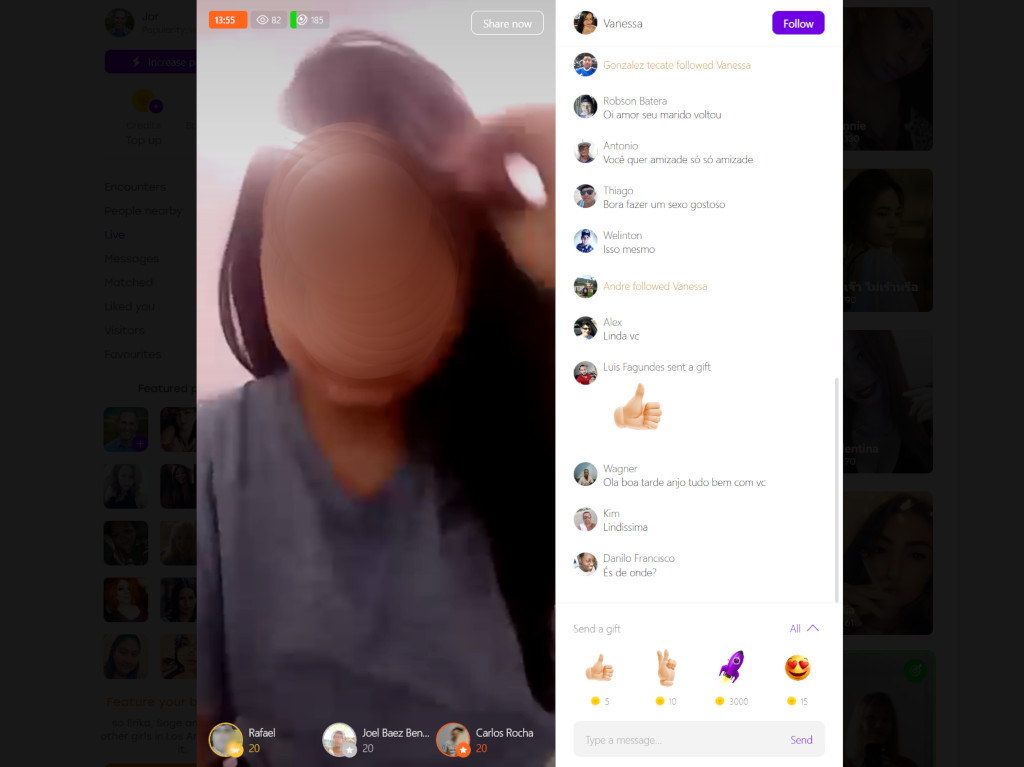 Badoo video chat